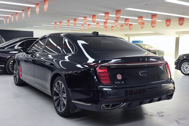 Used Hongqi H9 2024 2.0T Qichang Private Enjoyment Luxury Edition Rear Left 45 Deg