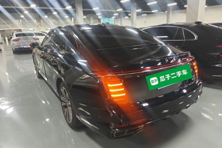 Used Hongqi H9 2024 2.0T Qichang Private Enjoyment Luxury Edition Rear Left 45 Deg