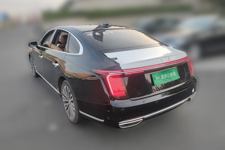 Used Hongqi H9 2024 2.0T Qixiang Luxury Business Edition Rear Left 45 Deg