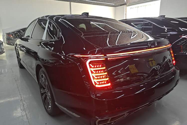 Used Hongqi H9 2024 2.0T Qichang Private Enjoyment Luxury Edition Rear Left 45 Deg
