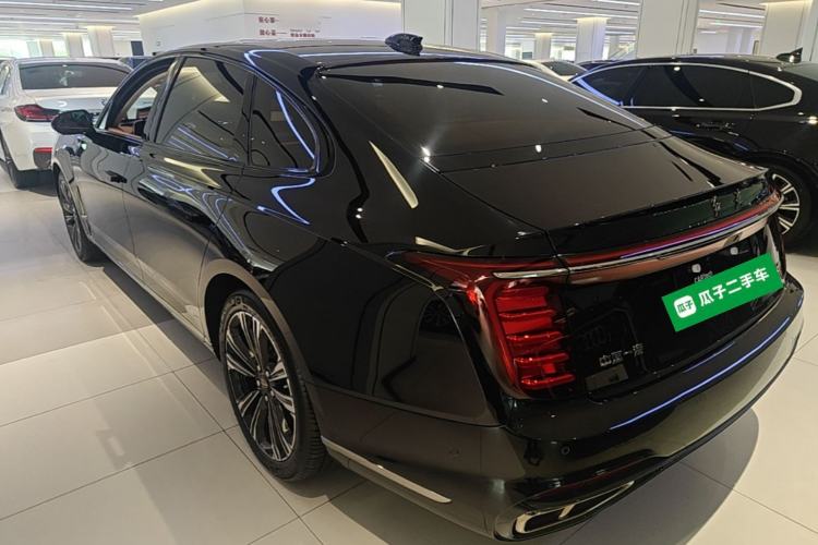 Used Hongqi H9 2024 2.0T Qichang Private Enjoyment Luxury Edition Rear Left 45 Deg