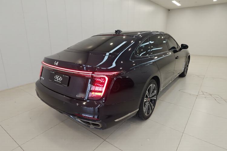 Used Hongqi H9 2024 2.0T Qixiang Private Style Edition Rear Right 45 Deg