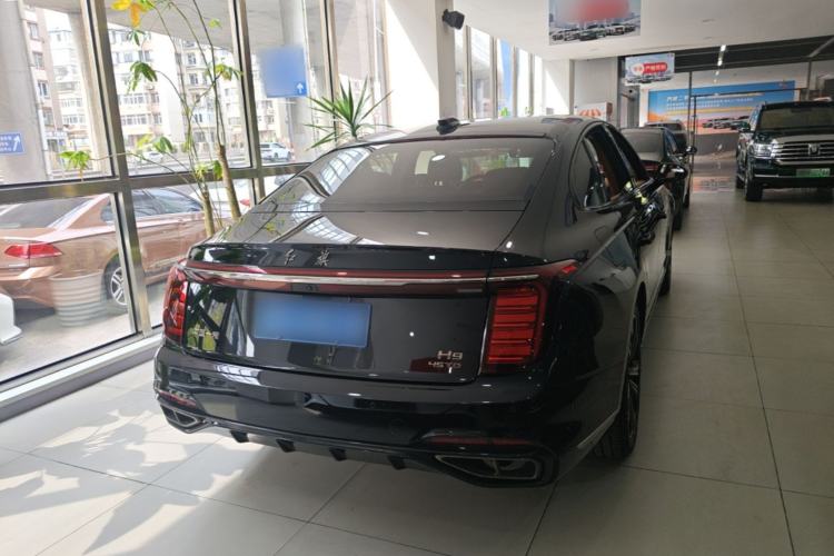 Used Hongqi H9 2024 2.0T Qichang Private Enjoyment Luxury Edition Rear Right 45 Deg