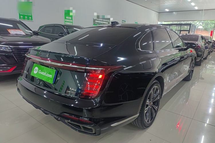 Used Hongqi H9 2024 2.0T Qixiang Private Style Edition Rear Right 45 Deg