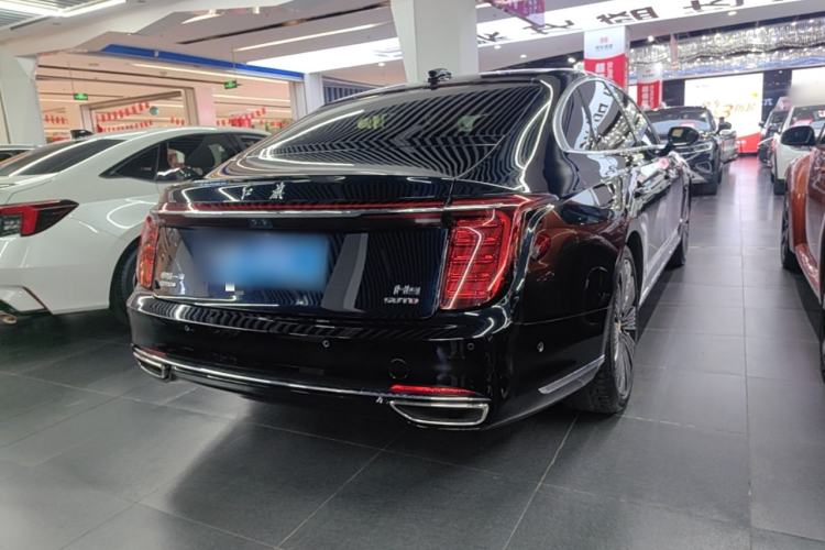 Used Hongqi H9 2024 3.0T Flagship All-Wheel Drive Luxury Business Edition Rear Right 45 Deg
