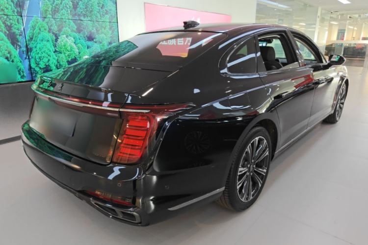 Used Hongqi H9 2024 2.0T Qichang Private Enjoyment Luxury Edition Rear Right 45 Deg
