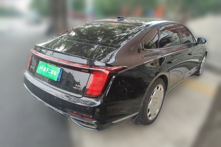 Used Hongqi H9 2024 2.0T Qixiang Private Style Edition Rear Right 45 Deg