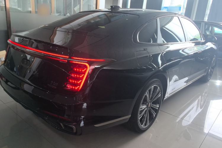 Used Hongqi H9 2024 2.0T Qichang Private Enjoyment Luxury Edition Rear Right 45 Deg