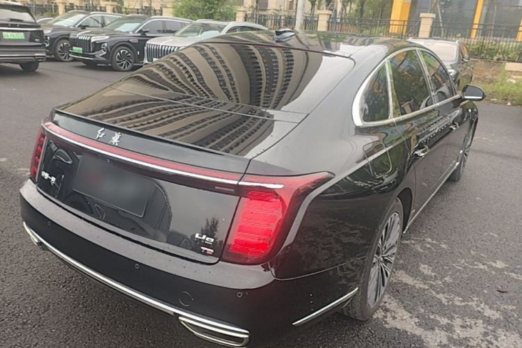 Used Hongqi H9 2024 2.0T Qixiang Luxury Business Edition Rear Right 45 Deg