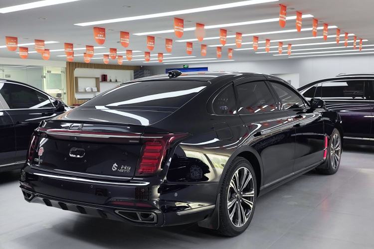 Used Hongqi H9 2024 2.0T Qichang Private Enjoyment Luxury Edition Rear Right 45 Deg