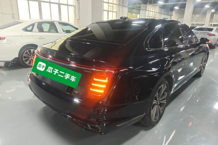 Used Hongqi H9 2024 2.0T Qichang Private Enjoyment Luxury Edition Rear Right 45 Deg