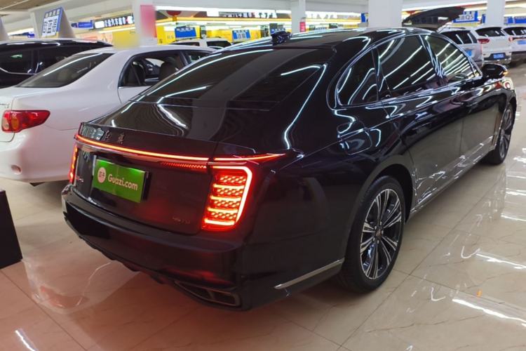 Used Hongqi H9 2024 2.0T Qichang Private Enjoyment Luxury Edition Rear Right 45 Deg