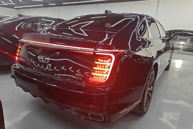Used Hongqi H9 2024 2.0T Qichang Private Enjoyment Luxury Edition Rear Right 45 Deg