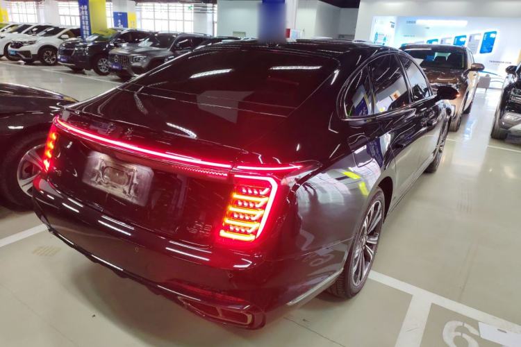 Used Hongqi H9 2024 2.0T Qixiang Private Style Edition Rear Right 45 Deg