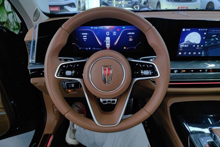 Used Hongqi H9 2024 3.0T Flagship All-Wheel Drive Luxury Business Edition Steering Wheel