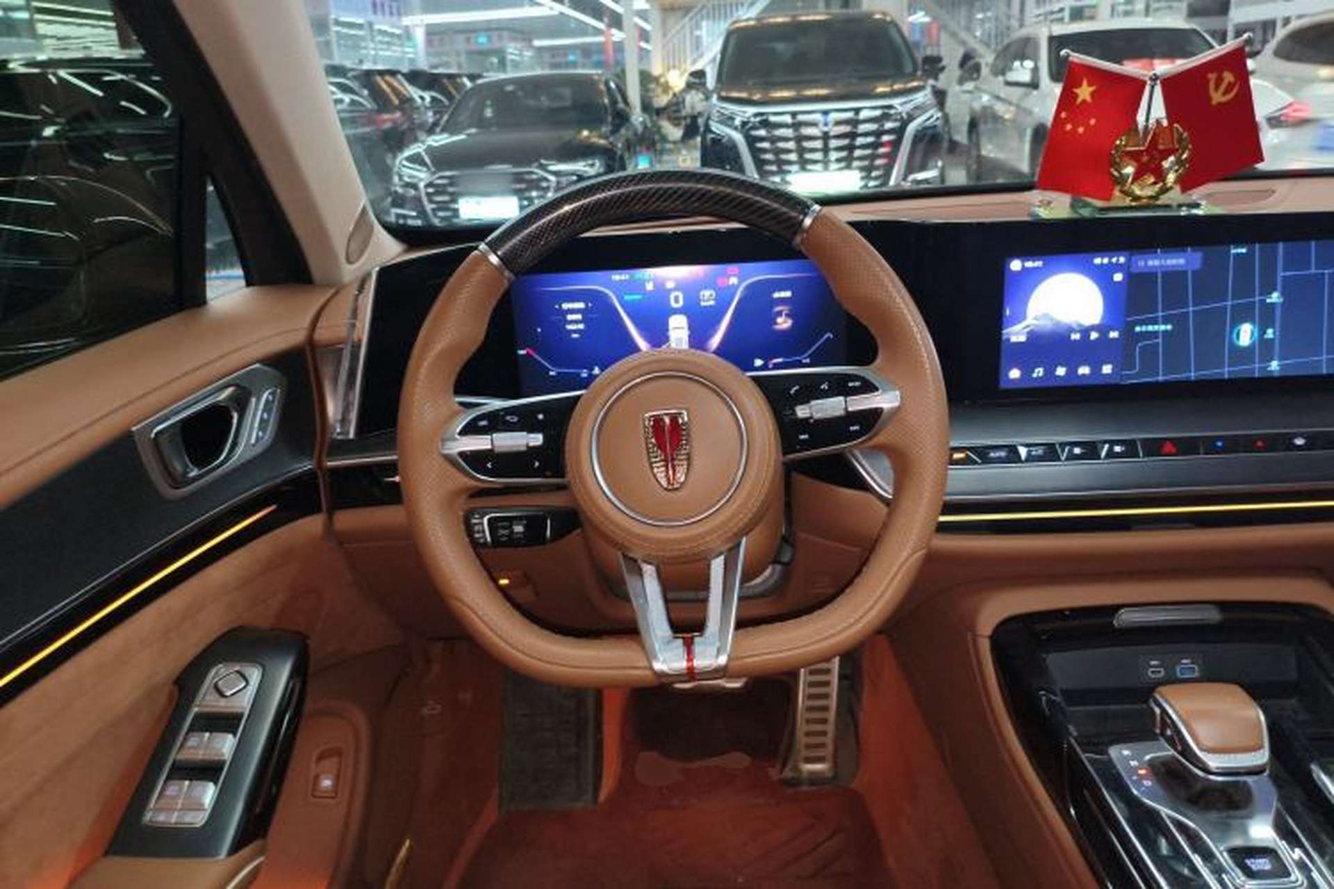 Used Hongqi H9 2024 2.0T Qichang Private Enjoyment Luxury Edition Steering Wheel