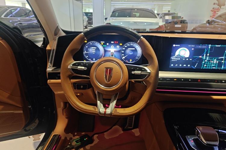 Used Hongqi H9 2024 2.0T Qichang Private Enjoyment Luxury Edition Steering Wheel