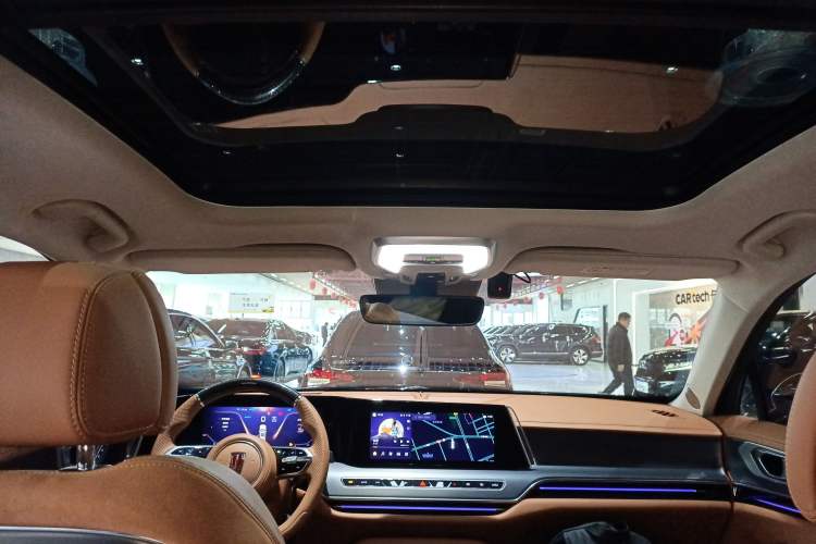 Used Hongqi H9 2024 2.0T Qichang Private Enjoyment Luxury Edition Headliner