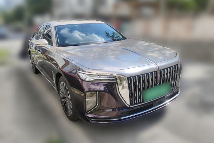 Used Hongqi H9 2024 2.0T Qixiang Luxury Business Edition Front Right 45 Deg