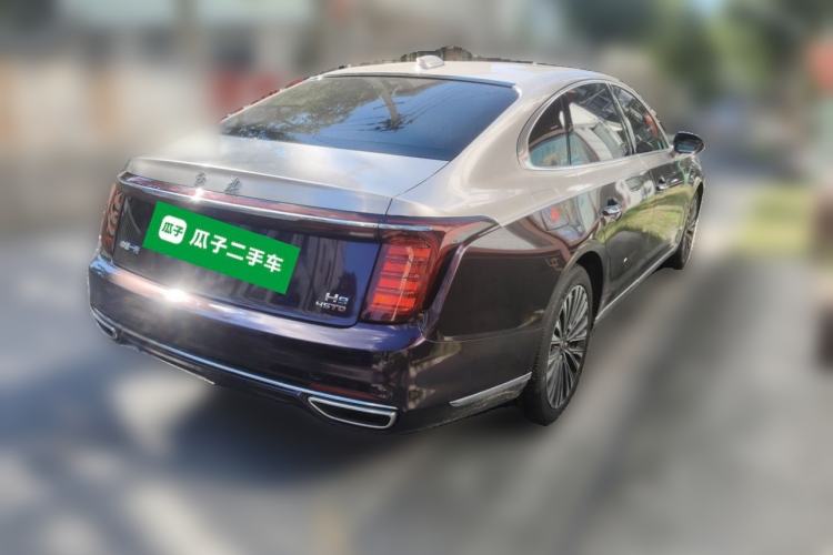 Used Hongqi H9 2024 2.0T Qixiang Luxury Business Edition Rear Right 45 Deg