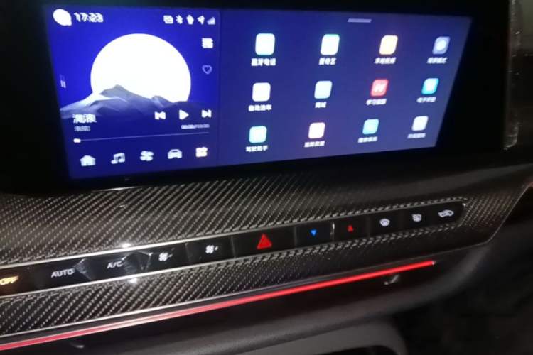 Used Hongqi H9 2024 3.0T Flagship All-Wheel Drive Private Style Edition Audio And AC Panel