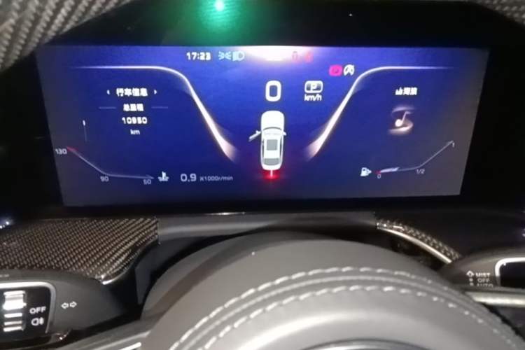 Used Hongqi H9 2024 3.0T Flagship All-Wheel Drive Private Style Edition Instrument Cluster