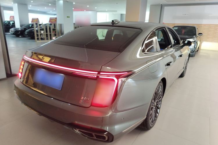 Used Hongqi H9 2024 3.0T Flagship All-Wheel Drive Private Style Edition Rear Right 45 Deg