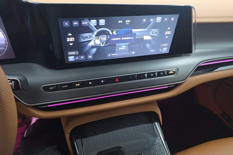 Used Hongqi H9 2025 2.0T Two-Wheel Drive Flagship Private Enjoyment Fashion Edition 5 Seats Audio And AC Panel
