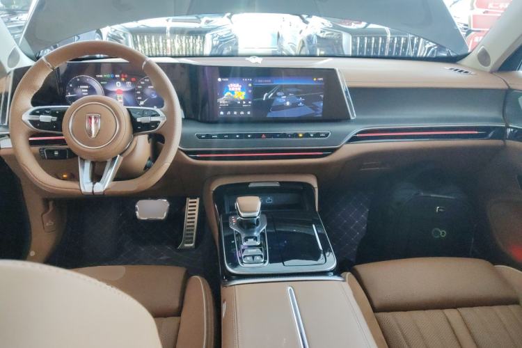 Used Hongqi H9 2025 2.0T Two-Wheel-Drive Flagship Private Enjoyment Style 5 Seats Center Console