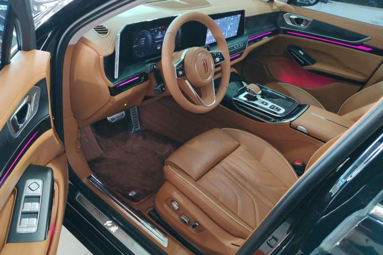Used Hongqi H9 2025 Model Facelifted 2.0T Two-Wheel Drive Flag-Style Luxury Business Edition, 5 Seats Driver Seat