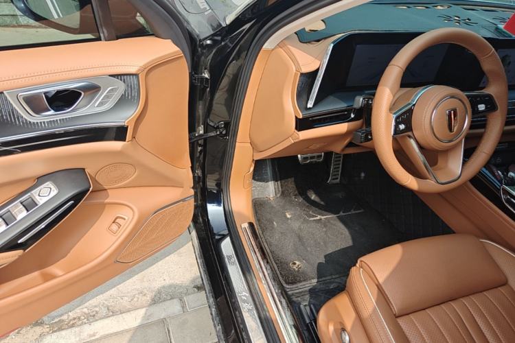 Used Hongqi H9 2025 2.0T Two-Wheel Drive Flagship Luxury Business Edition 5 Seats Driver Seat