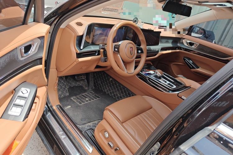 Used Hongqi H9 2025 2.0T Two-Wheel Drive Flagship Luxury Business Edition 5 Seats Driver Seat