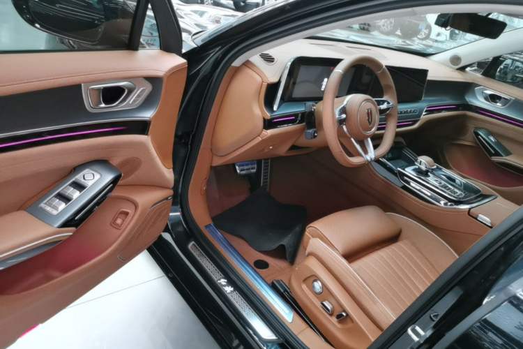 Used Hongqi H9 2025 2.0T Two-Wheel-Drive Flagship Private Enjoyment Style 5 Seats Driver Seat