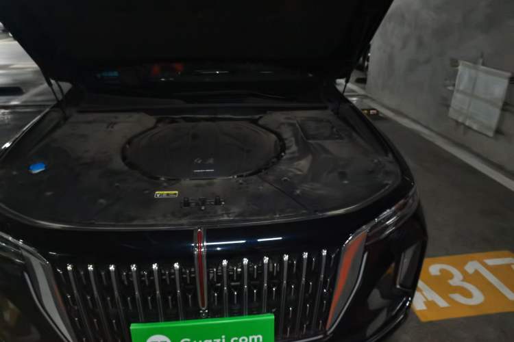 Used Hongqi H9 2025 2.0T Two-Wheel Drive Flagship Luxury Business Edition 5 Seats Engine Bay Left