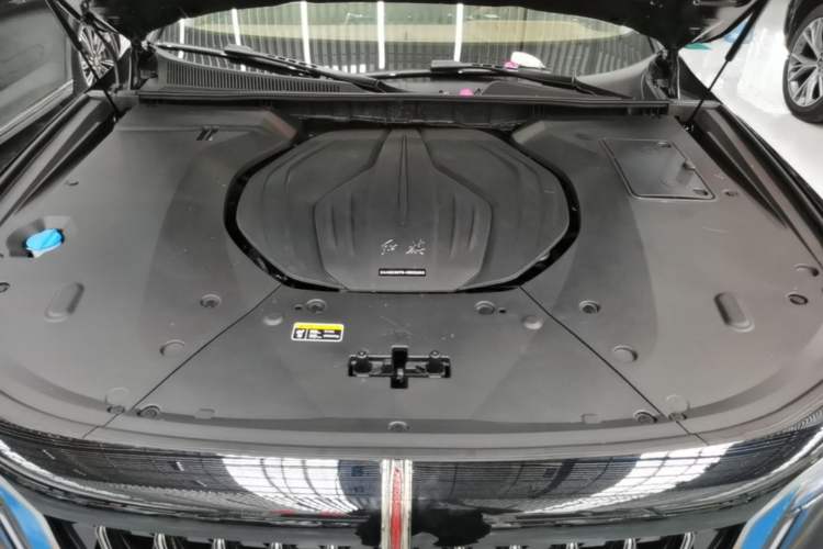 Used Hongqi H9 2025 2.0T Two-Wheel-Drive Flagship Private Enjoyment Style 5 Seats Engine Bay