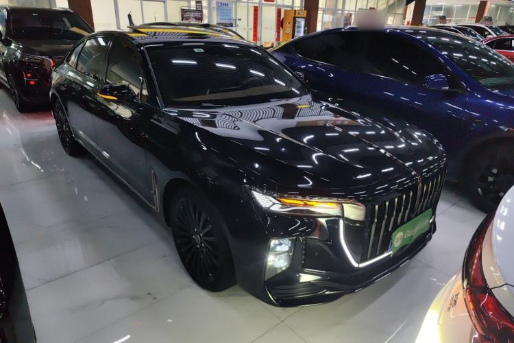 Used Hongqi H9 2025 2.0T Two-Wheel-Drive Flagship Private Enjoyment Style 5 Seats Exterior 1