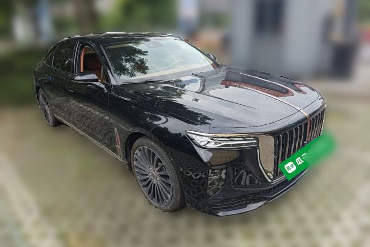 Used Hongqi H9 2025 2.0T Two-Wheel-Drive Flagship Private Enjoyment Style 5 Seats Front Right 45 Deg