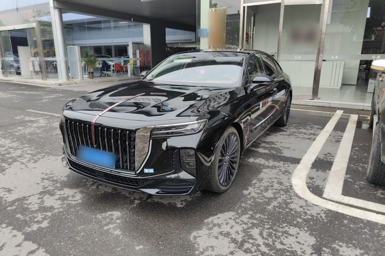 Used Hongqi H9 2025 2.0T Two-Wheel Drive Flagship Private Enjoyment Fashion Edition 5 Seats Guazi used car, China used car export, Used car for sale, Used Hongqi cars, Cheapest cars for sale