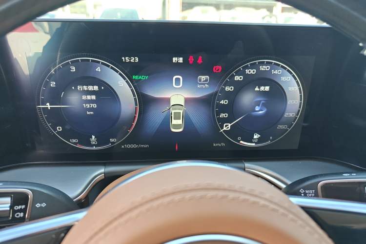 Used Hongqi H9 2025 2.0T Two-Wheel Drive Flagship Private Enjoyment Fashion Edition 5 Seats Instrument Cluster