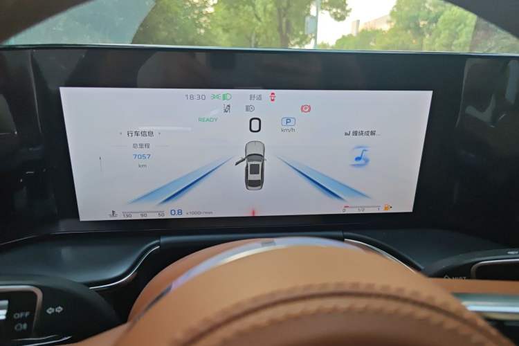 Used Hongqi H9 2025 2.0T Two-Wheel Drive Flagship Luxury Business Edition 5 Seats Instrument Cluster