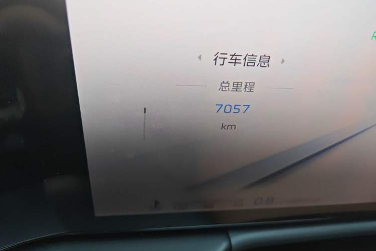 Used Hongqi H9 2025 2.0T Two-Wheel Drive Flagship Luxury Business Edition 5 Seats Odometer Close Up
