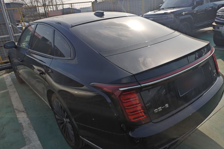 Used Hongqi H9 2025 2.0T Two-Wheel-Drive Flagship Private Enjoyment Style 5 Seats Rear Left 45 Deg