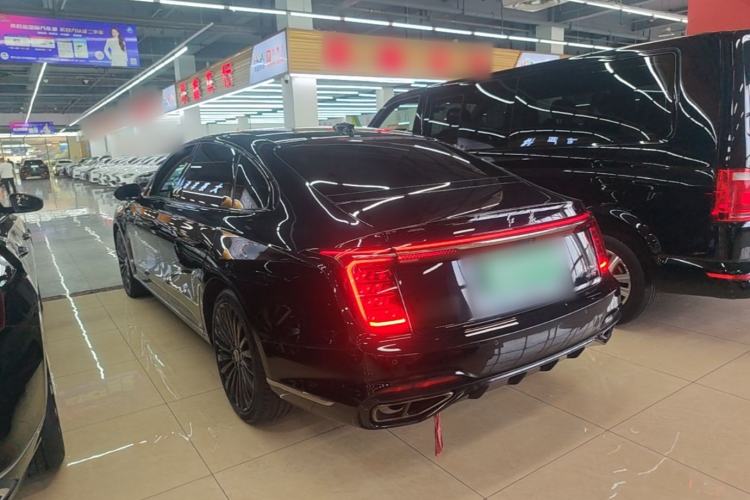 Used Hongqi H9 2025 2.0T Two-Wheel-Drive Flagship Private Enjoyment Style 5 Seats Rear Left 45 Deg