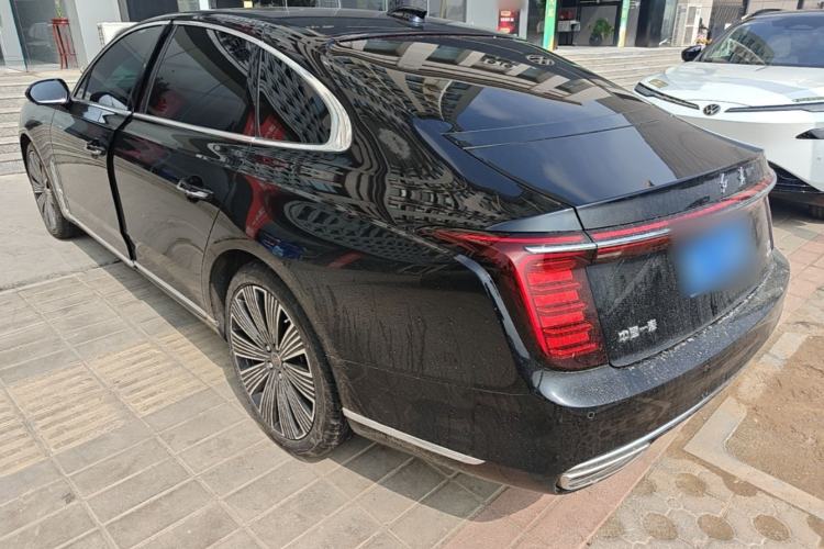 Used Hongqi H9 2025 2.0T Two-Wheel Drive Flagship Luxury Business Edition 5 Seats Rear Left 45 Deg