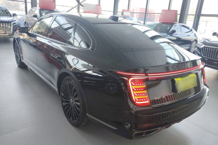 Used Hongqi H9 2025 2.0T Two-Wheel-Drive Flagship Private Enjoyment Style 5 Seats Rear Left 45 Deg