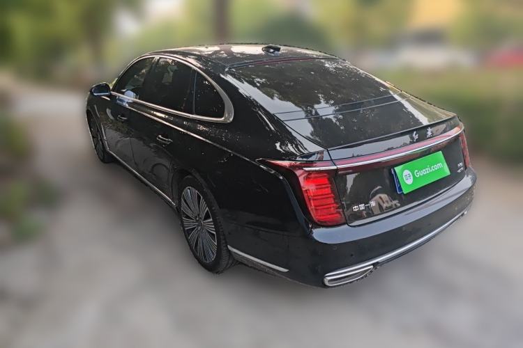 Used Hongqi H9 2025 2.0T Two-Wheel Drive Flagship Luxury Business Edition 5 Seats Rear Left 45 Deg