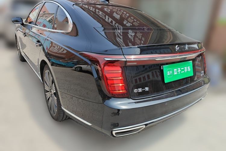 Used Hongqi H9 2025 2.0T Two-Wheel Drive Flagship Luxury Business Edition 5 Seats Rear Left 45 Deg