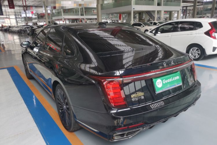 Used Hongqi H9 2025 Model Facelifted 2.0T Two-Wheel Drive Flag-Style Private Enjoyment Fashion Edition, 5 Seats Rear Left 45 Deg