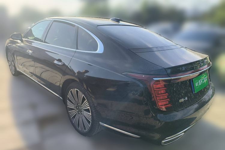 Used Hongqi H9 2025 2.0T Two-Wheel Drive Flagship Luxury Business Edition 5 Seats Rear Left 45 Deg