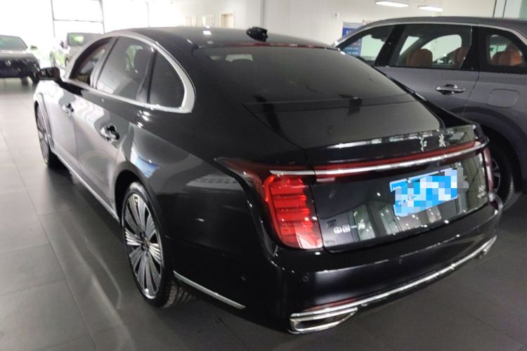Used Hongqi H9 2025 2.0T Two-Wheel-Drive Flagship Luxury Business Edition 5 Seats Rear Left 45 Deg